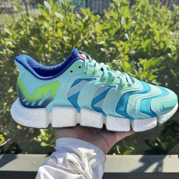 adidas | Shoes | Adidas Climacool Vento Signal Cyan Mens Athletic Shoes  Fx7847 Size 75 | Poshmark